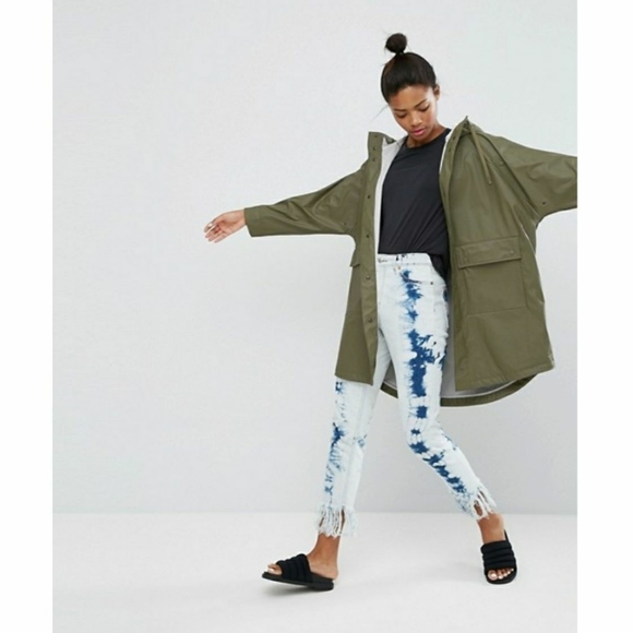 Monki Utility Rain Coat from ASOS - Picture 3 of 3